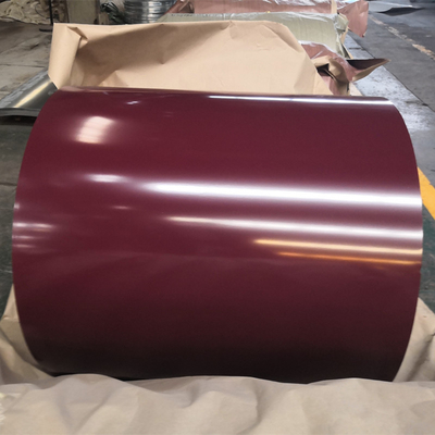 Горячее окунутое покрытие Aluzinc Dx51d катушек Galvalume Ppgi стальной Prepainted прокладкой красочное