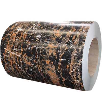 цвет катушки ширины PPGL 1000mm стальной покрыл Prepainted PPGI