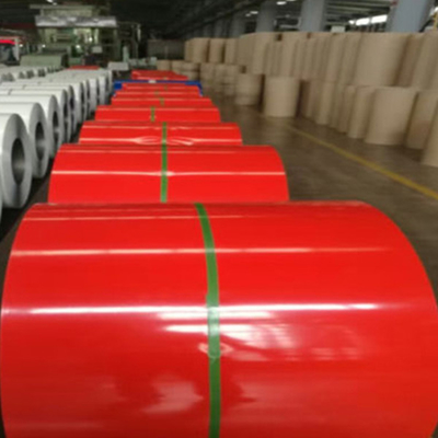 Холоднопрокатная окунутая сталь Ppgl Ppgi свертывает спиралью цвет 1050mm покрыла гальванизированное горячее