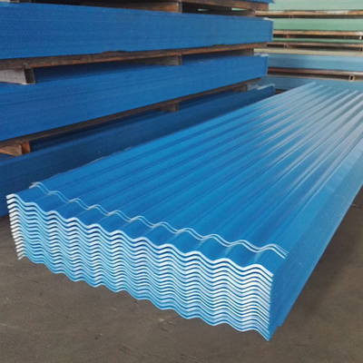 Сталь крыши цинка рифленая покрывает покрытый цвет 1.2MM ASTM A36