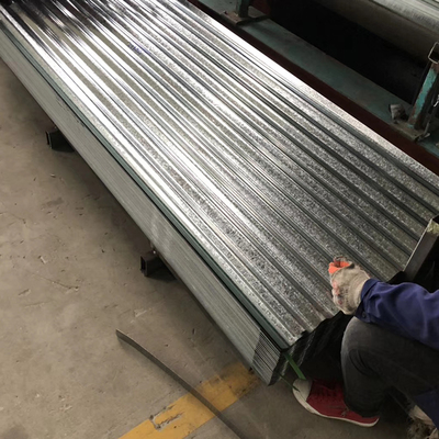 Оцинковывайте толь стали Sgcc покрывает 0.22mm датчик гальванизировал рифленое